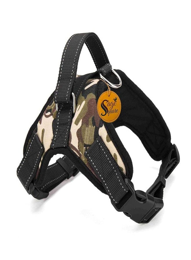 Sage Square Adjustable Cushion Padded Dog Sport Harness with Lifting Handle & Extra Comfortable, Stylish, Buckle Lock (Large) - Image 1